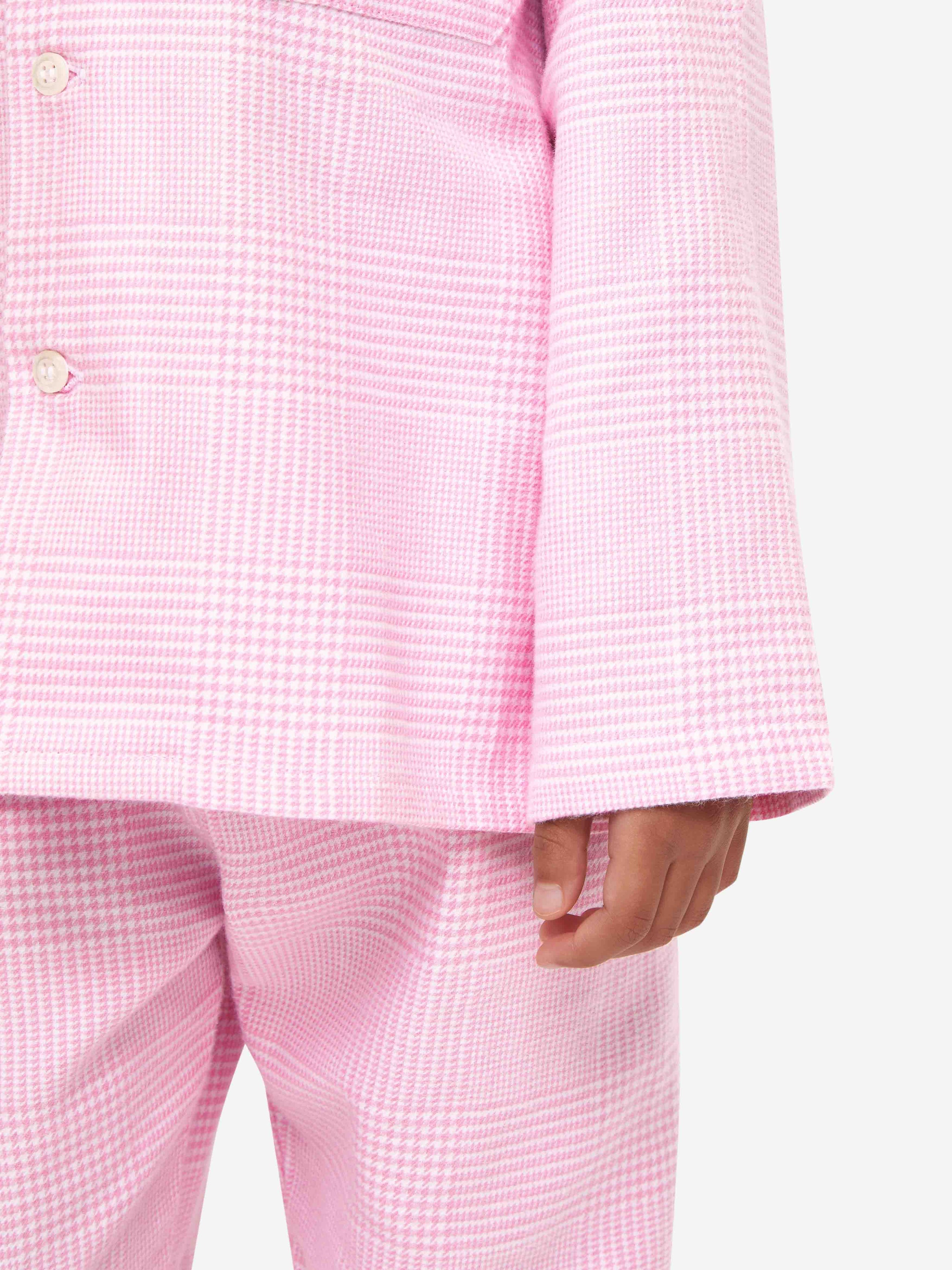 Kids' Pyjamas Kelburn 32 Brushed Cotton Pink