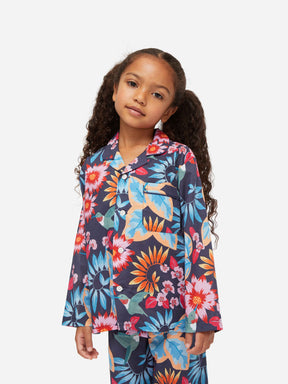 Kids' Pyjamas Ledbury 60  Cotton Batiste Navy