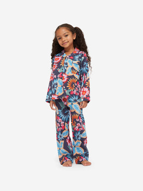 Kids' Pyjamas Ledbury 60  Cotton Batiste Navy