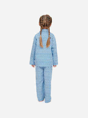 Kids' Pyjamas Nelson 87 Cotton Batiste Blue