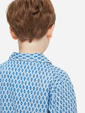 Kids' Pyjamas Nelson 87 Cotton Batiste Blue
