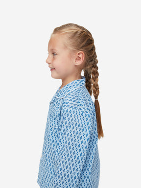 Kids' Pyjamas Nelson 87 Cotton Batiste Blue