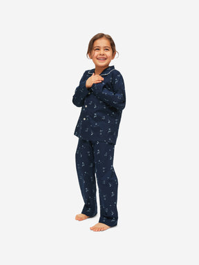 Kids' Pyjamas Nelson 91 Cotton Batiste Navy