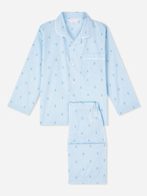 Kids' Pyjamas Nelson 94 Cotton Batiste Blue