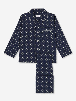 Kids' Pyjamas Plaza 60 Cotton Batiste Navy