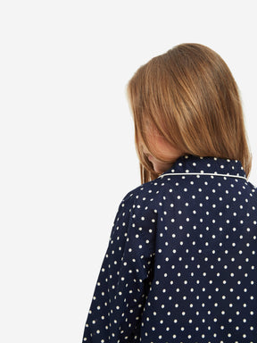 Kids' Pyjamas Plaza 60 Cotton Batiste Navy