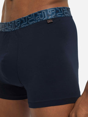 Men's Boxer Briefs Band 55 Pima Cotton Stretch Navy