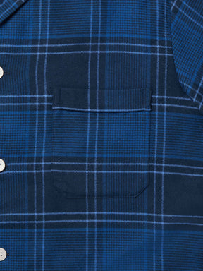 Men's Classic Fit Pyjamas Kelburn 27 Brushed Cotton Navy
