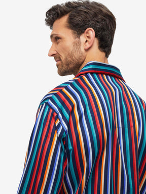 Men's Classic Fit Pyjamas Wellington 54 Cotton Multi
