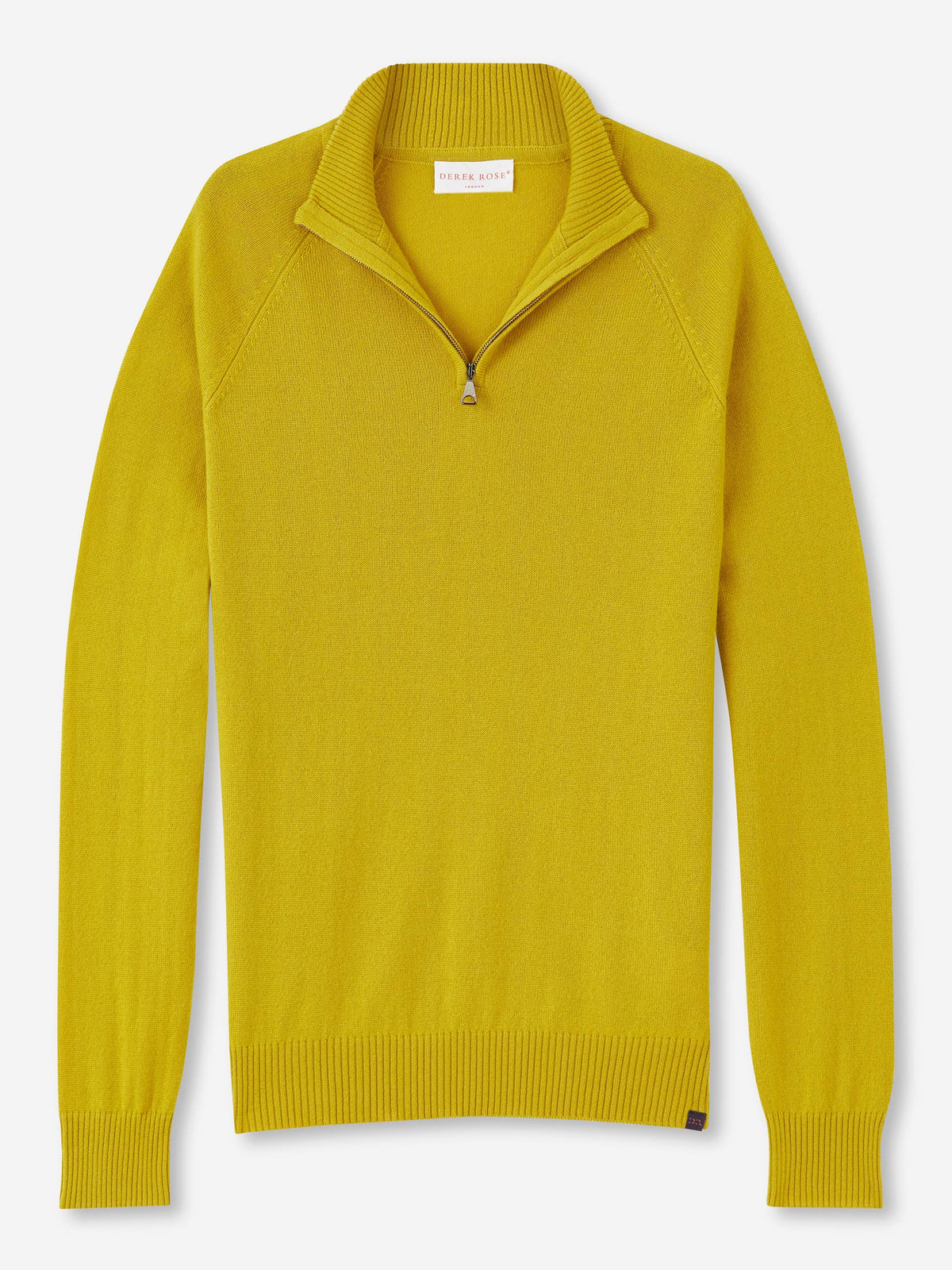 Men's Half-Zip Sweater Finley Cashmere Gold