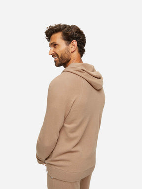 Men's Hoodie Finley Cashmere Camel