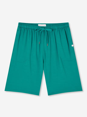 Men's Lounge Shorts Basel Micro Modal Stretch Jungle Green