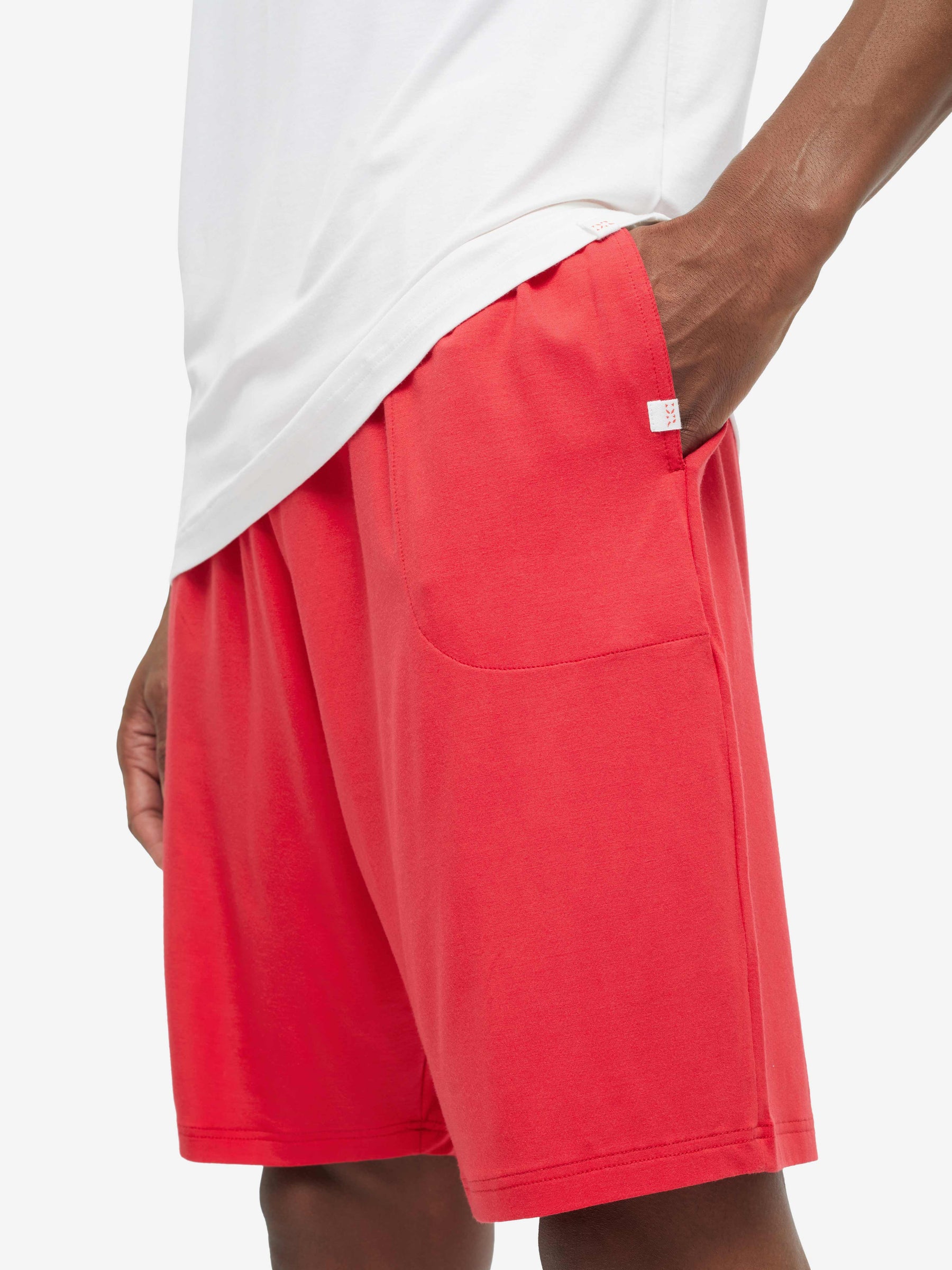 Men's Lounge Shorts Basel Micro Modal Stretch London Red