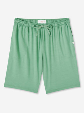 Men's Lounge Shorts Basel Micro Modal Stretch Sage Green