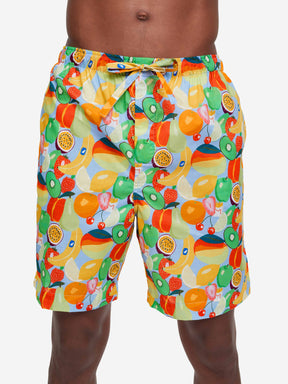 Men's Lounge Shorts Ledbury 49 Cotton Batiste Multi
