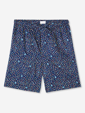 Men's Lounge Shorts Ledbury 58 Cotton Batiste Multi