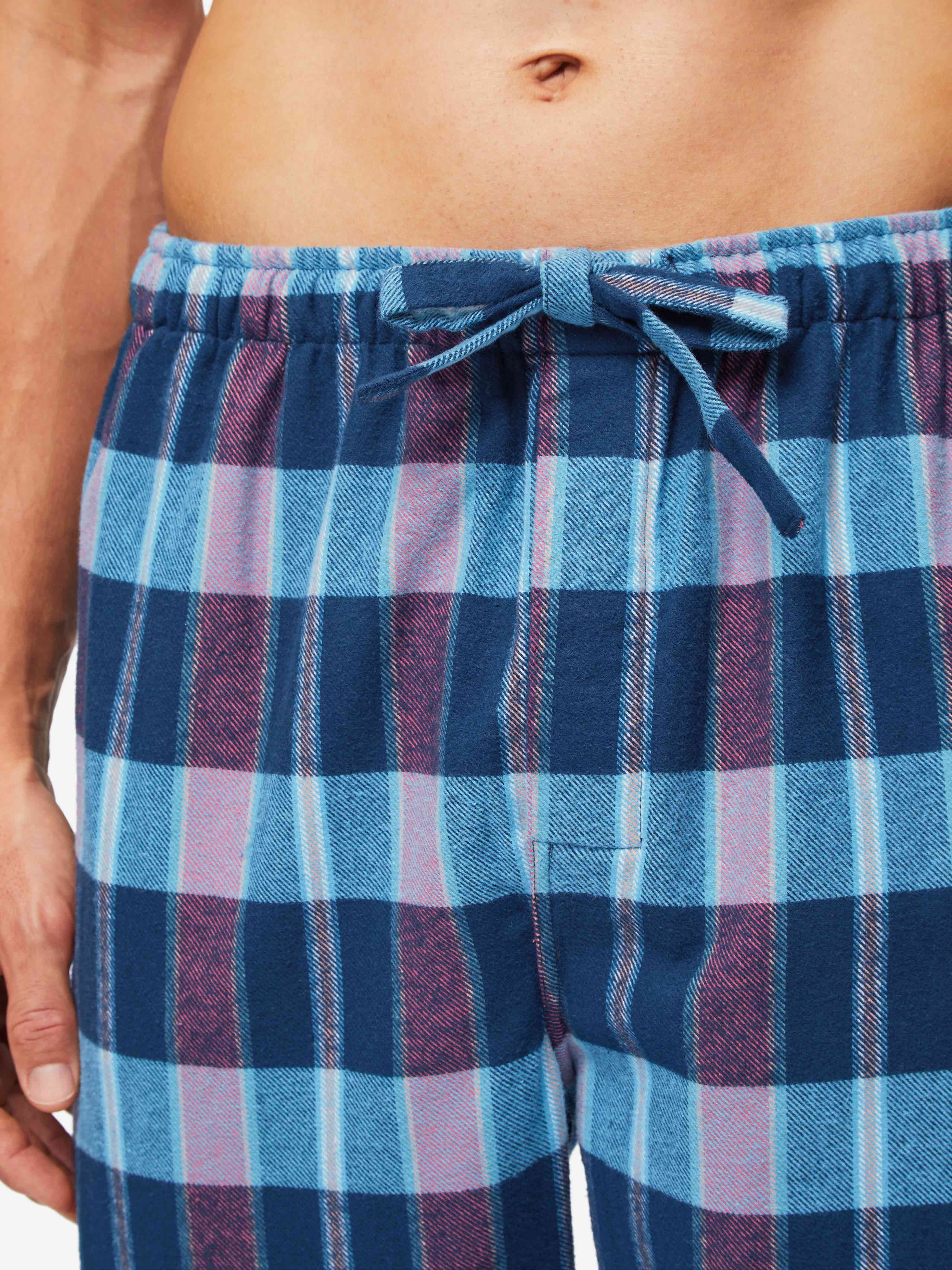 Men's Lounge Trousers Kelburn 29 Brushed Cotton Multi