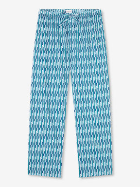 Men's Lounge Trousers Ledbury 53 Cotton Batiste Multi