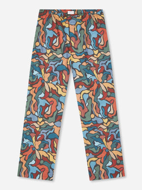 Men's Lounge Trousers Ledbury 61 Cotton Batiste Multi