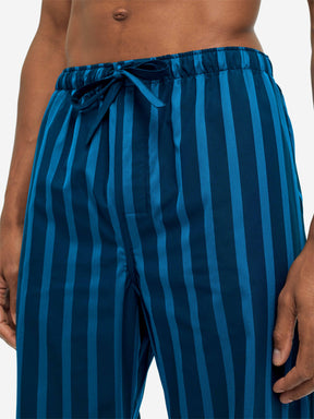 Men's Lounge Trousers Royal 218 Cotton Navy