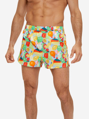 Men's Modern Fit Boxers Ledbury 49 Cotton Batiste Multi