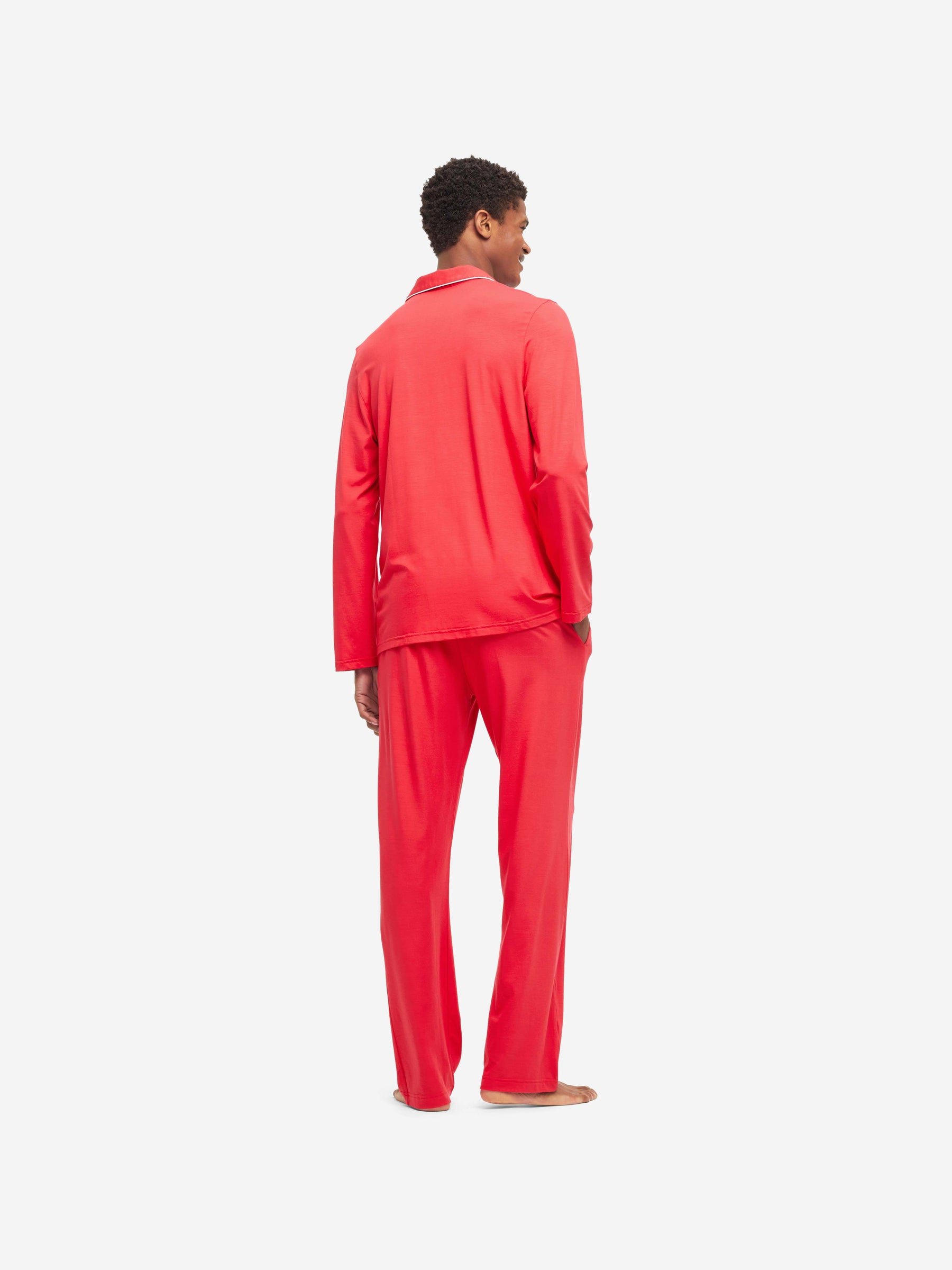 Men's Pyjamas Basel Micro Modal Stretch London Red