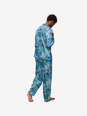 Men's Pyjamas Brindisi 86 Silk Satin Multi