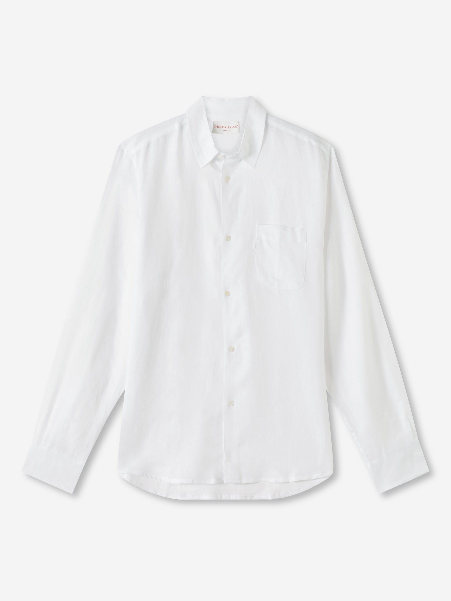 Men's Shirt Monaco Linen White