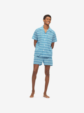 Men's Short Pyjamas Ledbury 53 Cotton Batiste Multi