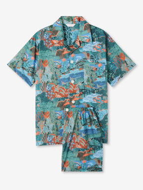 Men's Short Pyjamas Ledbury 59 Cotton Batiste Multi