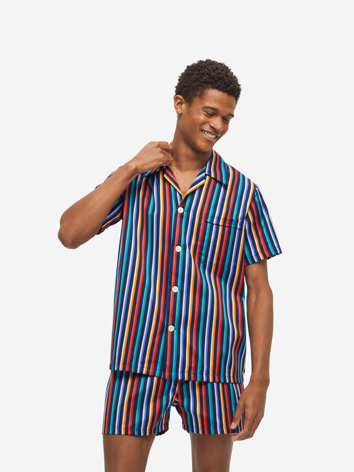 Men's Short Pyjamas Wellington 54 Cotton Multi