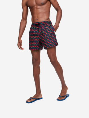 Men's Short Swim Shorts Maui 41 Navy