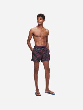 Men's Short Swim Shorts Maui 41 Navy
