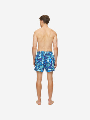 Men's Short Swim Shorts Maui 52 Navy