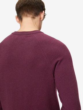 Men's Sweater Finley Cashmere Bordeaux