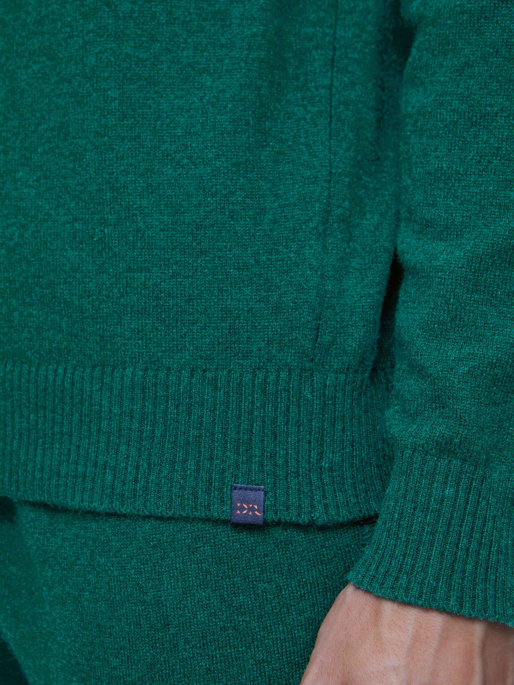 Men's Sweater Finley Cashmere Dark Green Heather