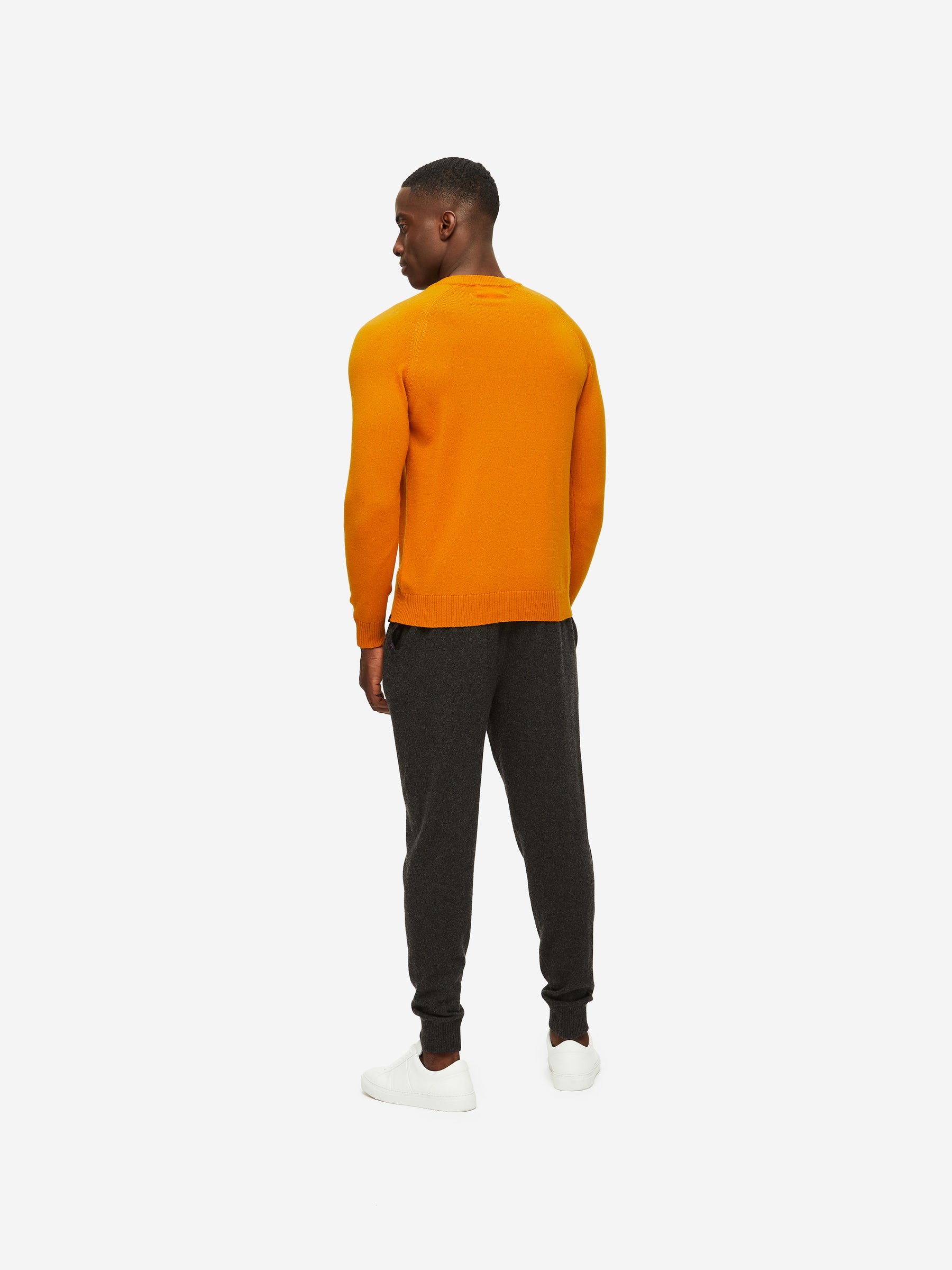 Men's Sweater Finley Cashmere Orange