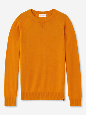 Men's Sweater Finley Cashmere Orange