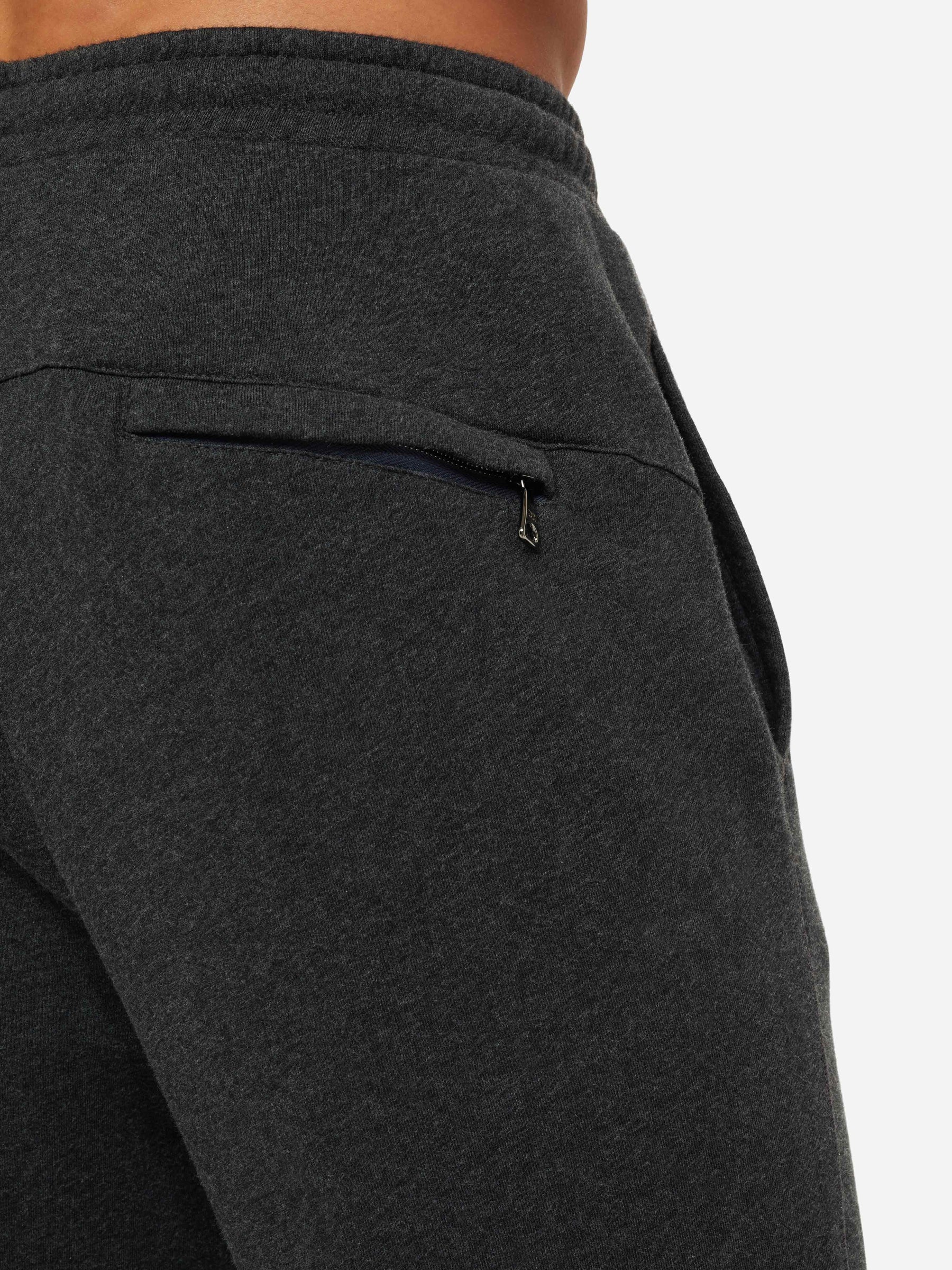 Men's Sweatpants Quinn Cotton Modal Charcoal