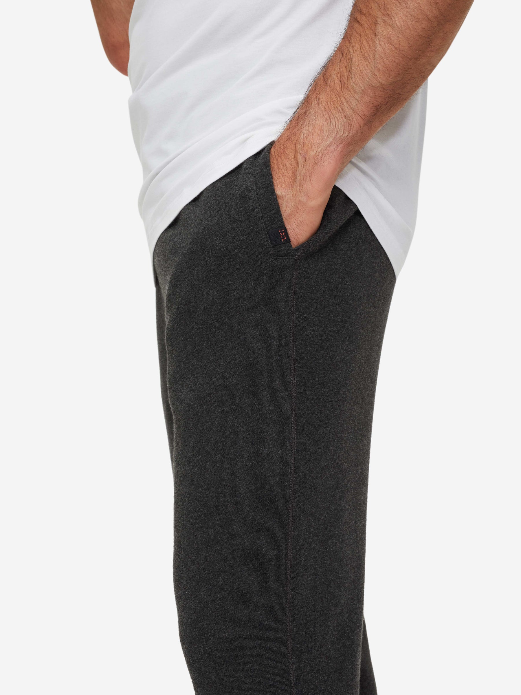 Men's Sweatpants Quinn Cotton Modal Charcoal