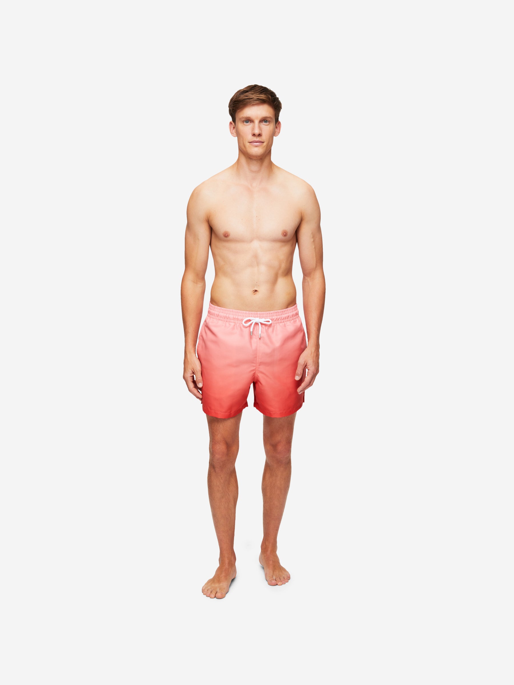 Men's Short Swim Shorts Maui 50 Peach