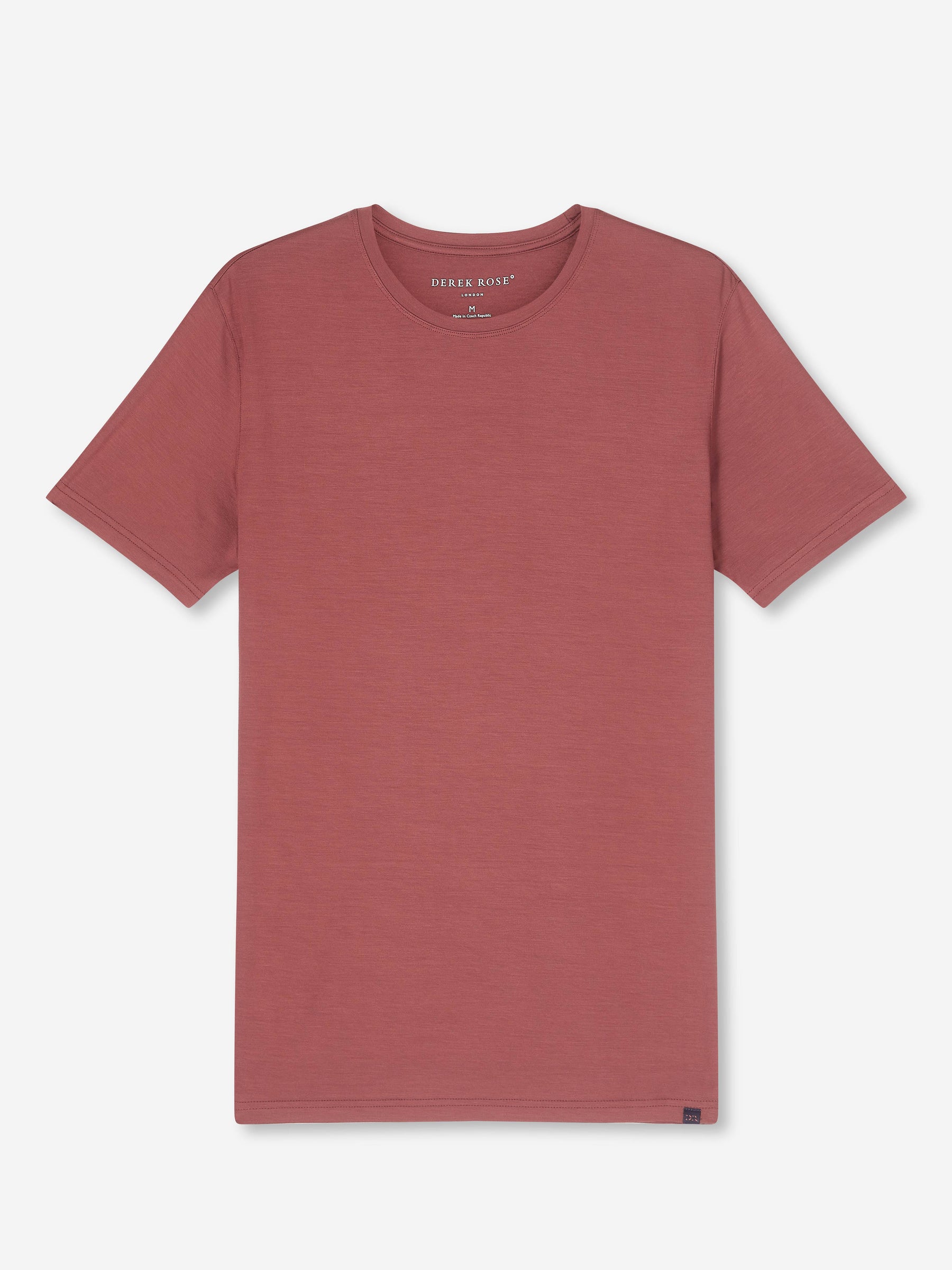 Men's T-Shirt Basel Micro Modal Stretch Brown
