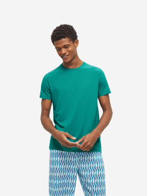 Men's T-Shirt Basel Micro Modal Stretch Jungle Green