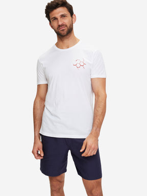 Men's T-Shirt Ripley 8 Pima Cotton Red