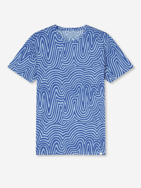 Men's T-Shirt Robin 11 Pima Cotton Blue