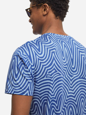 Men's T-Shirt Robin 11 Pima Cotton Blue