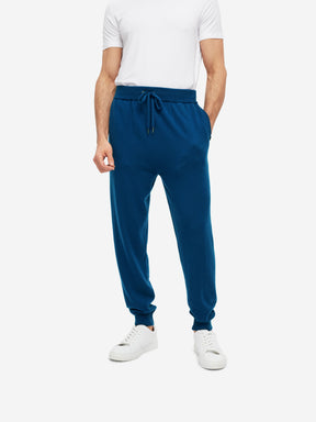 Men's Track Pants Finley Cashmere Ocean Blue