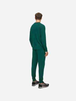 Men's Track Pants Finley Cashmere Dark Green Heather