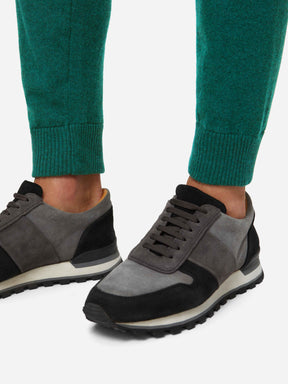 Men's Track Pants Finley Cashmere Dark Green Heather