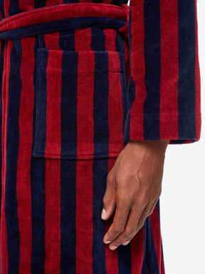 Men's Bathrobe Aston 32 Terry Cotton Multi